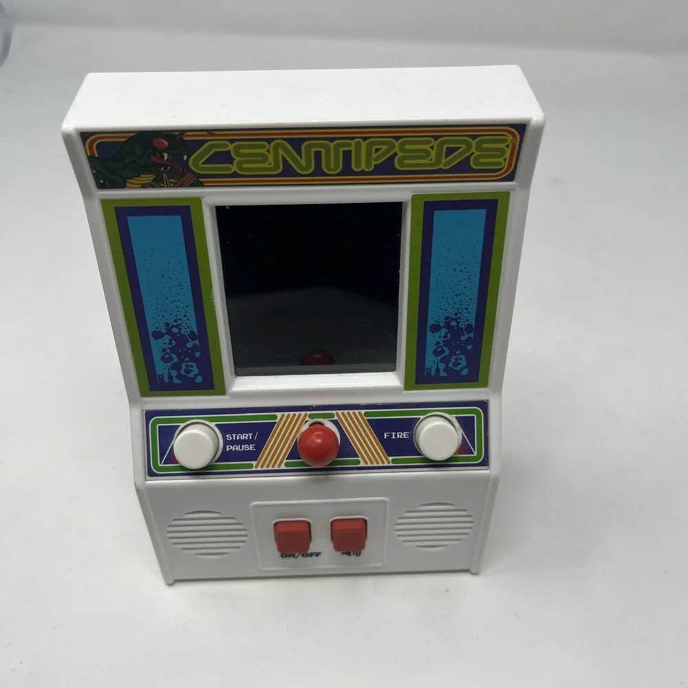 Centipede Mini Arcade Handheld Video Game 1981 Atari Basic Fun - TESTED